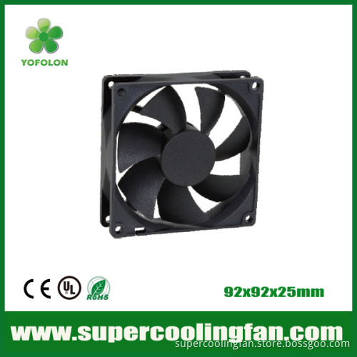 92x92x25mm 12V 24V IP25 IP55 waterproof dc cooling fan